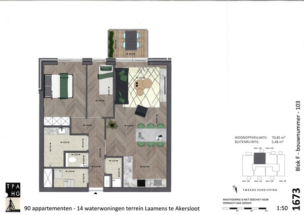 Floorplan - De Noord 83, 1921 CW Akersloot